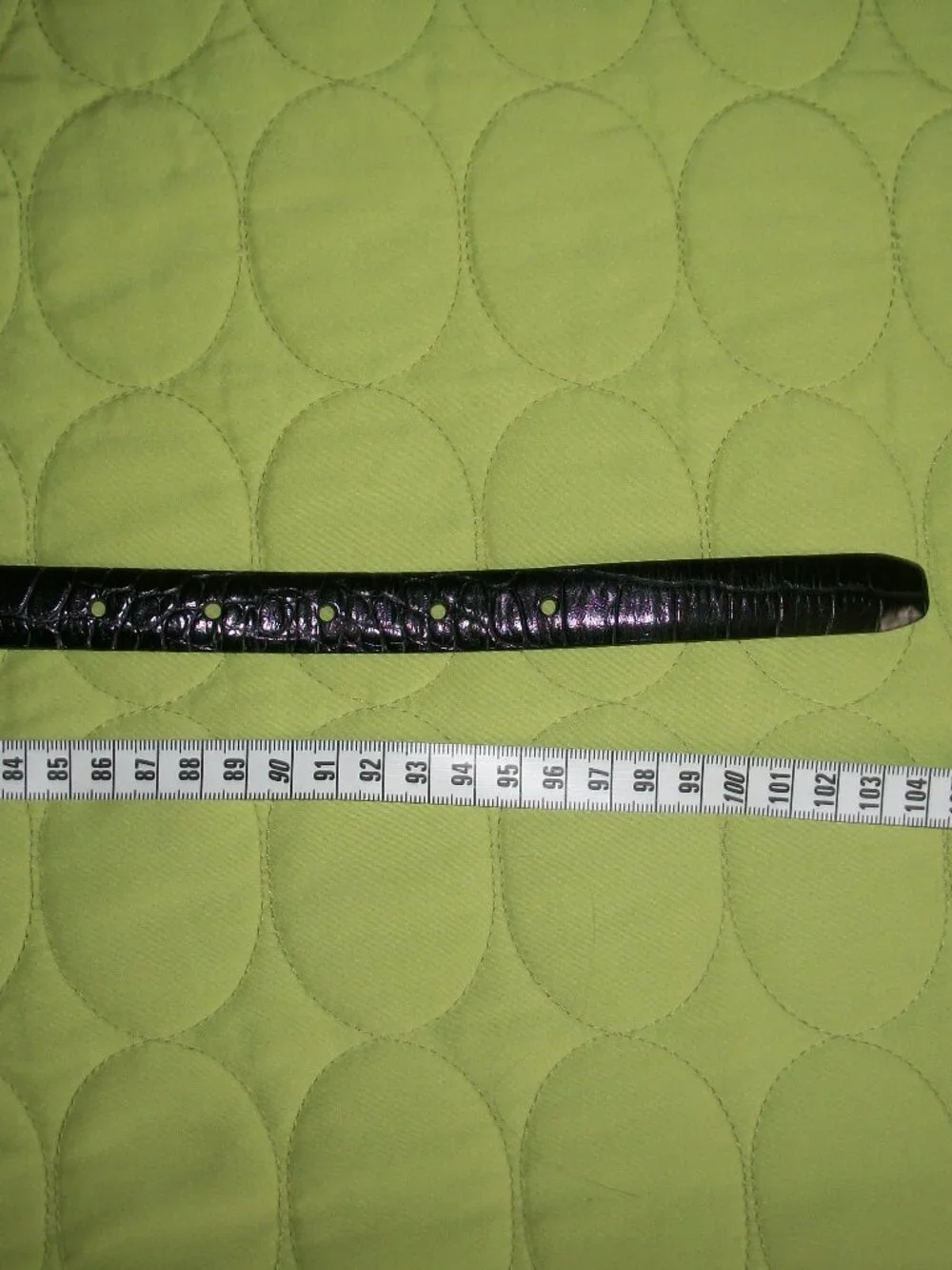 Ralph Lauren Black Leather Belt Size XL